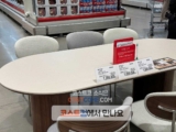 더베이직 세라믹 식탁 의자 세트 6인용 라운드형 사이즈와 코스트코 할인 가격 정리