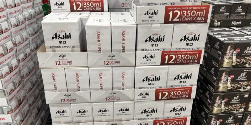 아사히 슈퍼드라이 캔맥주 코스트코 가격 정리 (350ml)