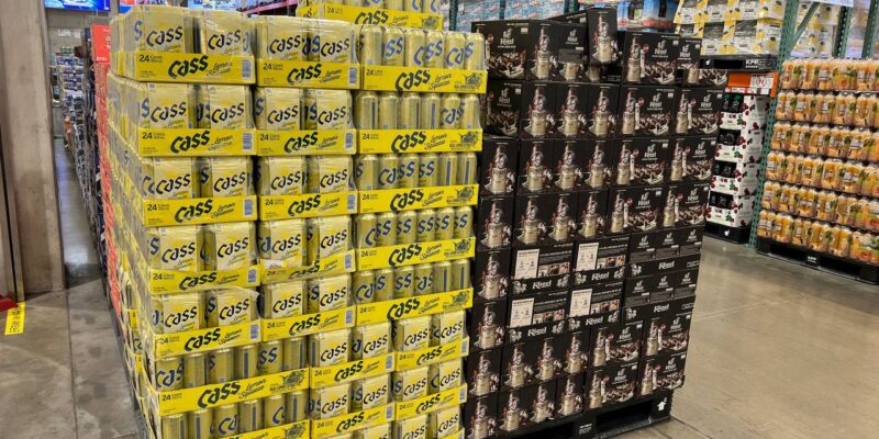 카스 레몬스퀴즈 500ml 코스트코 가격과 도수 정리