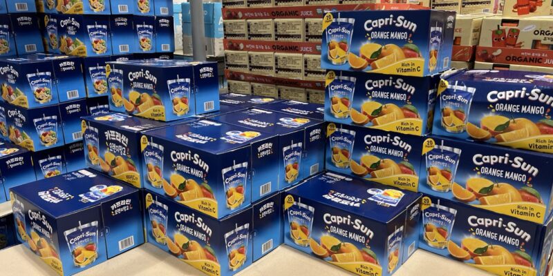 카프리썬 오렌지망고 주스 코스트코 할인 가격 정리